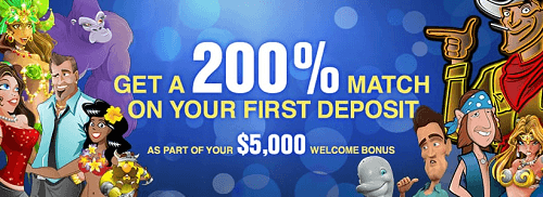 Welcome Bonus Slots LV Casino